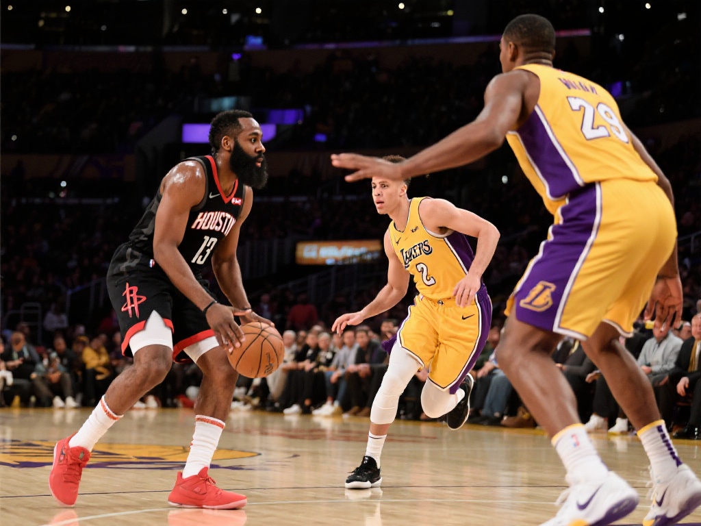 火箭对阵湖人:4月1日常规赛精彩集锦 随着NBA常规赛进入尾声,每场比赛都可能